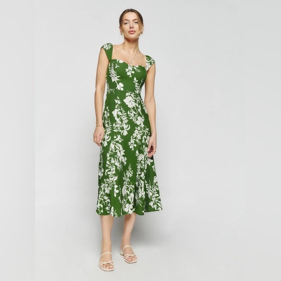 REFORMATION Bryson Dress in Mystique - Picture 1 of 9